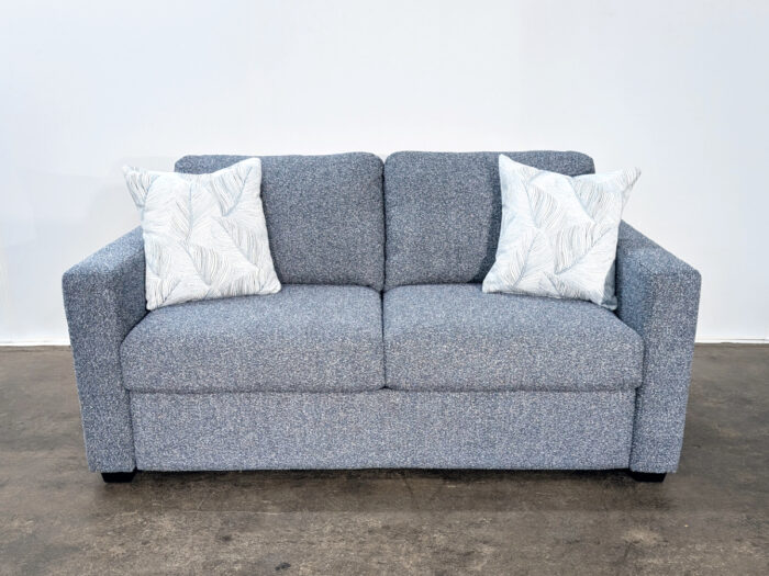 Lachlan-3 Double Sofa Bed - Spritz Blue