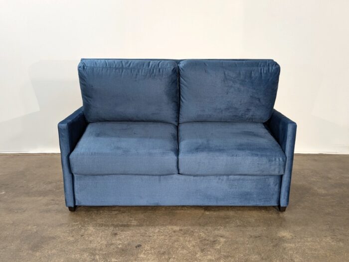 Lachlan-5 Double Sofa Bed - Misty Navy - Image 2