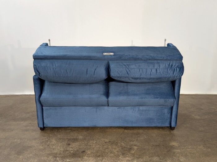 Lachlan-5 Double Sofa Bed - Misty Navy - Image 3