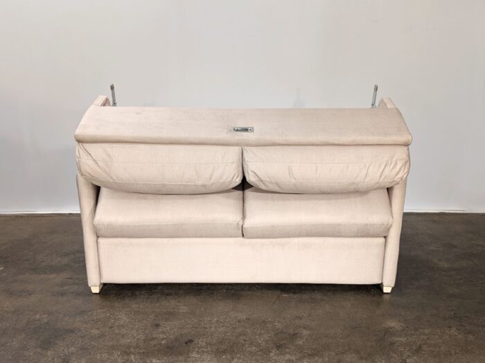 Lachlan-5 Double Sofa Bed - Misty Ivory - Image 3