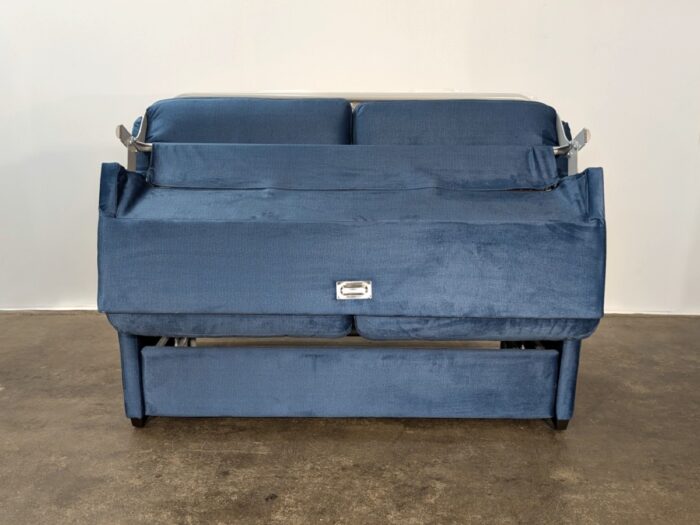 Lachlan-5 Double Sofa Bed - Misty Navy - Image 4