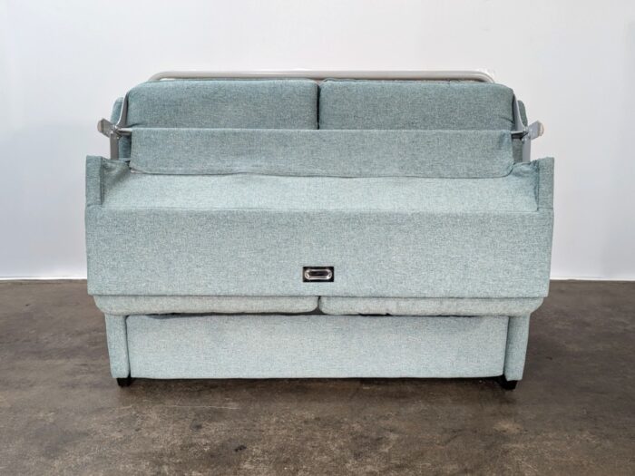 Lachlan-5 Double Sofa Bed - Mondavi Aqua - Image 4