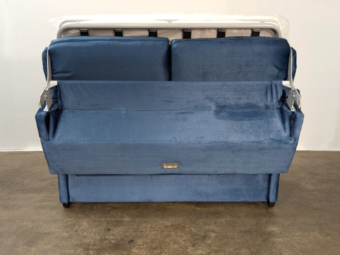 Lachlan-5 Double Sofa Bed - Misty Navy - Image 5
