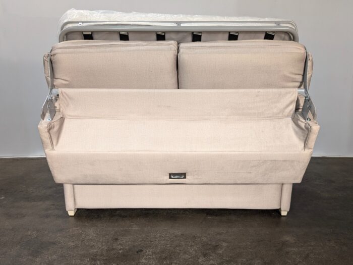 Lachlan-5 Double Sofa Bed - Misty Ivory - Image 5