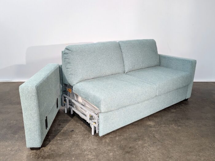Lachlan-3 Queen Sofa Bed - Mondavi Aqua - Image 8