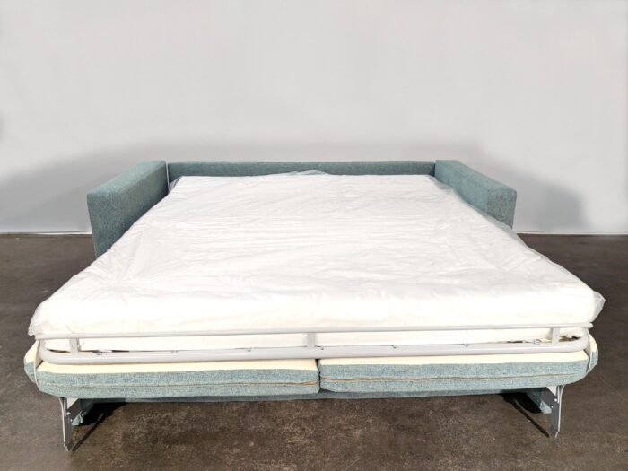 Lachlan-3 Queen Sofa Bed - Mondavi Aqua - Image 7