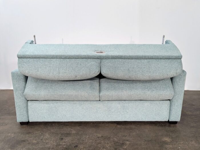 Lachlan-3 Queen Sofa Bed - Mondavi Aqua - Image 4