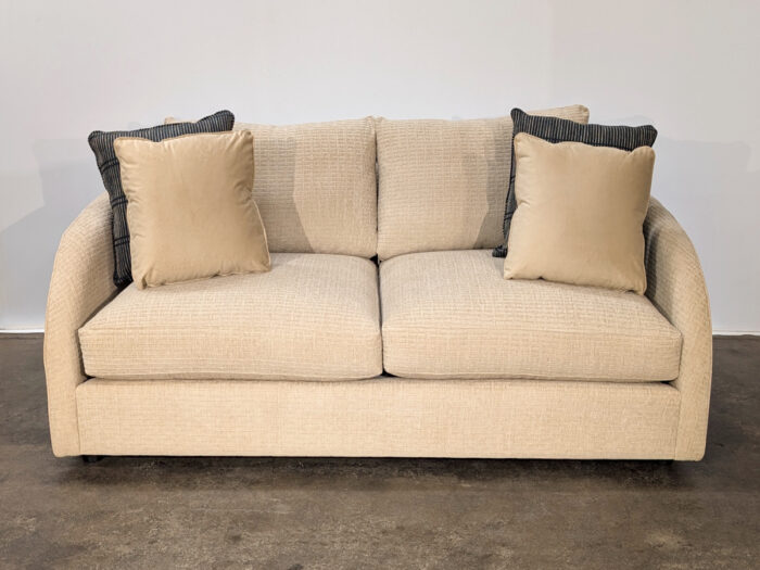 Katina Condo Sofa - Current Fawn