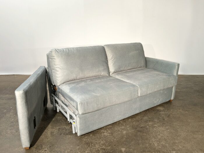 Lachlan-5 Double Sofa Bed - Misty Sky - Image 8