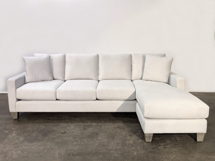 Mesa 4 Seats Sofa-Sectional w/Bumper  – Mythic Silver - Image 2