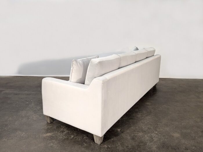 Mesa 4 Seats Sofa-Sectional w/Bumper  – Mythic Silver - Image 4