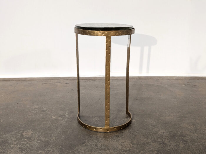 Ares Large Accent Table – Antique Gold