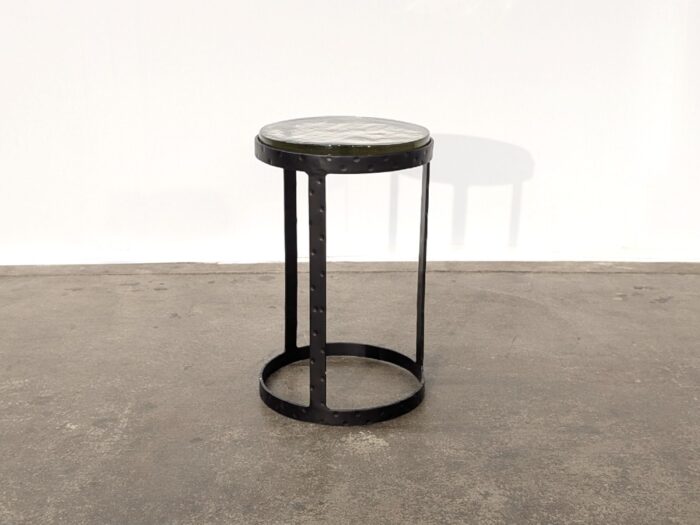 Ares Small Accent Table – Antique Black