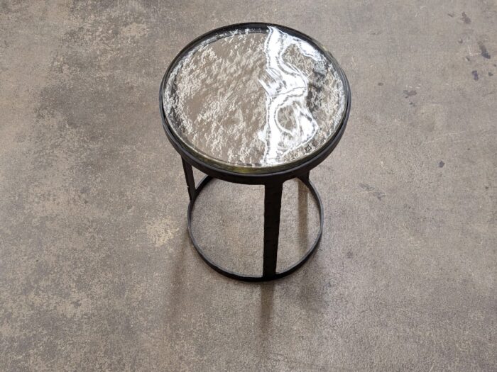 Ares Small Accent Table – Antique Black - Image 2