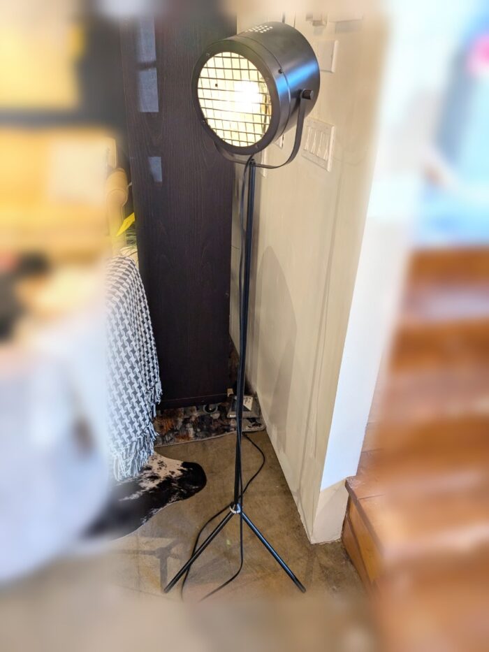 Director's Floor Lamp - Black