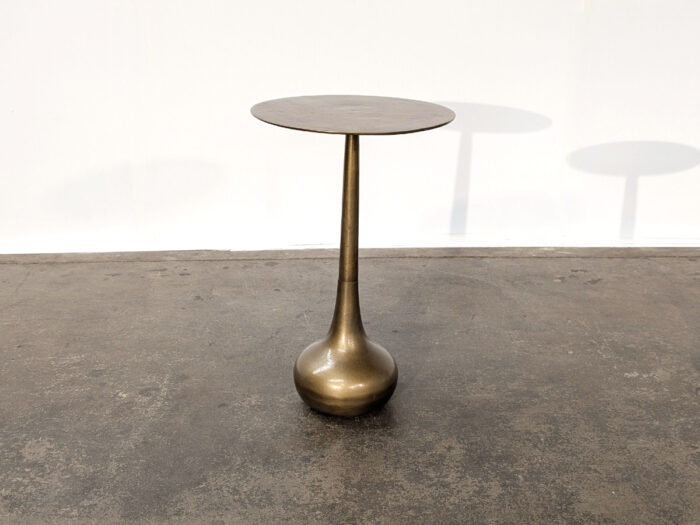 Sylas Large Accent Table – Antique Gold