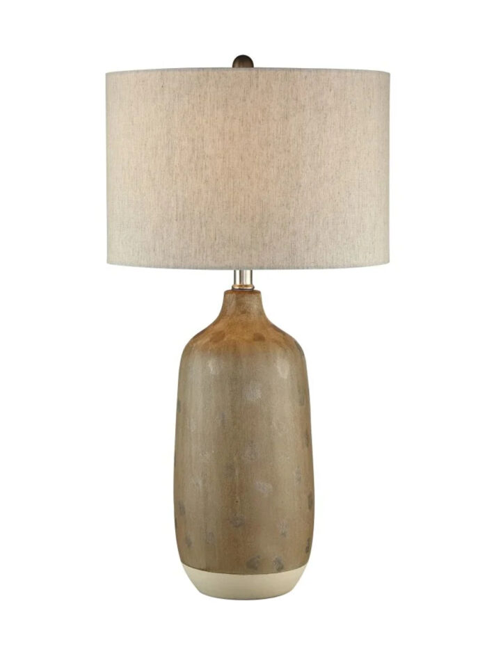 Table Lamp - Tone Concrete Finish Ceramic Base - Image 2