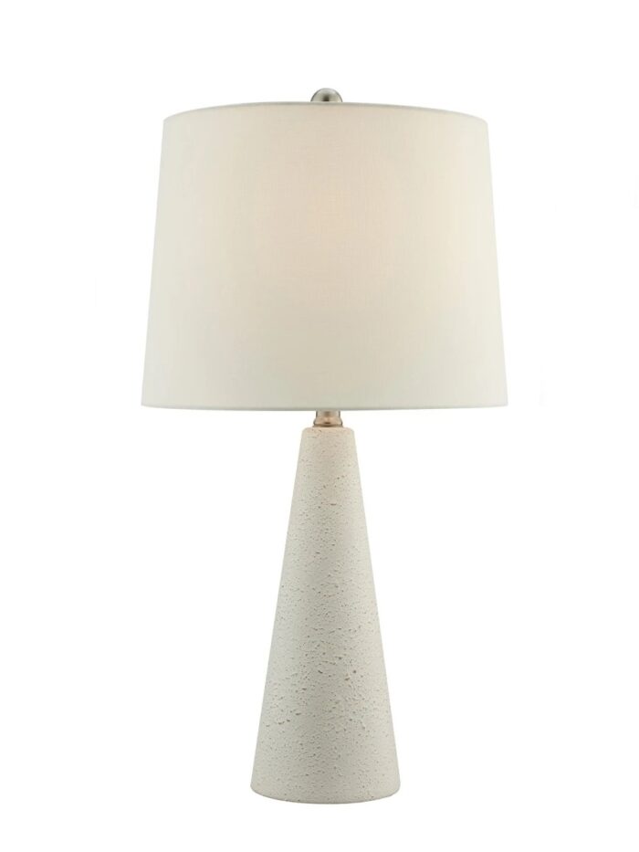 Table Lamp - Cone Shaped- Off White - Image 2