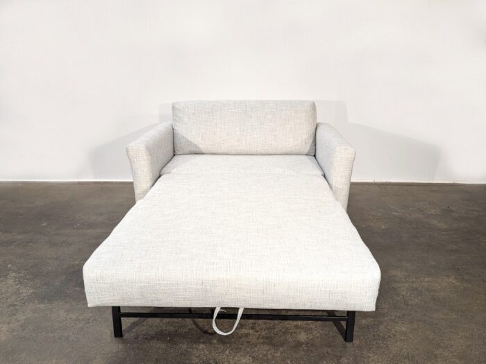 Movie Night Twin Sofa Bed - Victoria Grey - Image 2