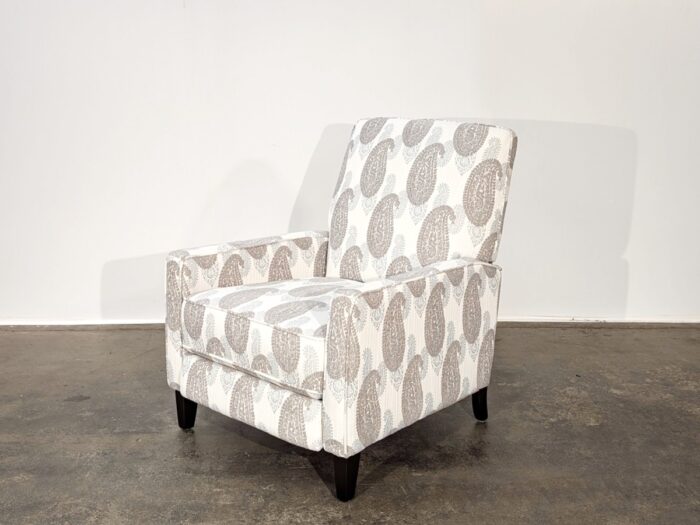Linus Push Back Fabric Recliner - Dixie Sky - Image 2