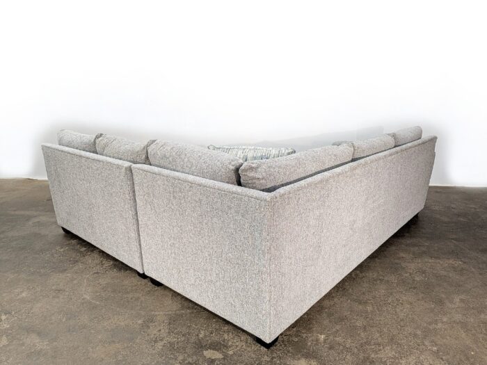 Dillon LHF Sofa W/Return - Armless Loveseat - Wanderer Haze - Image 3