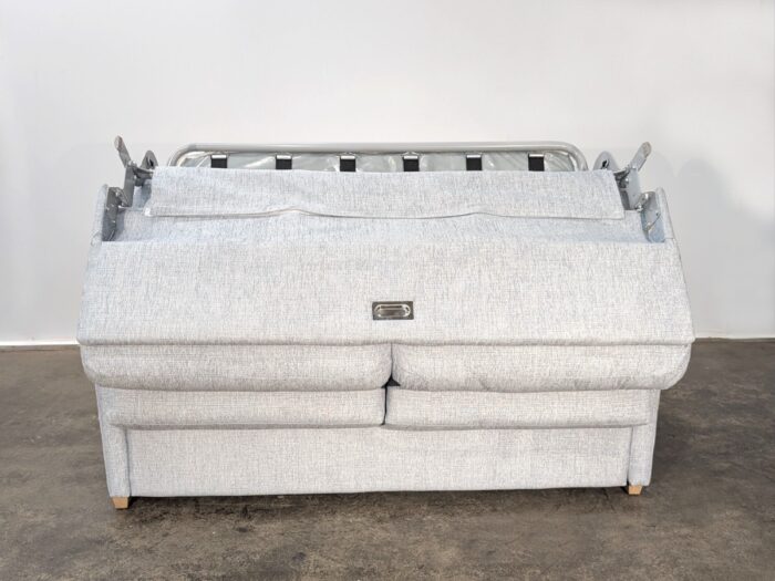 Lachlan-5 Double Sofa Bed - Delicate Sky - Image 4