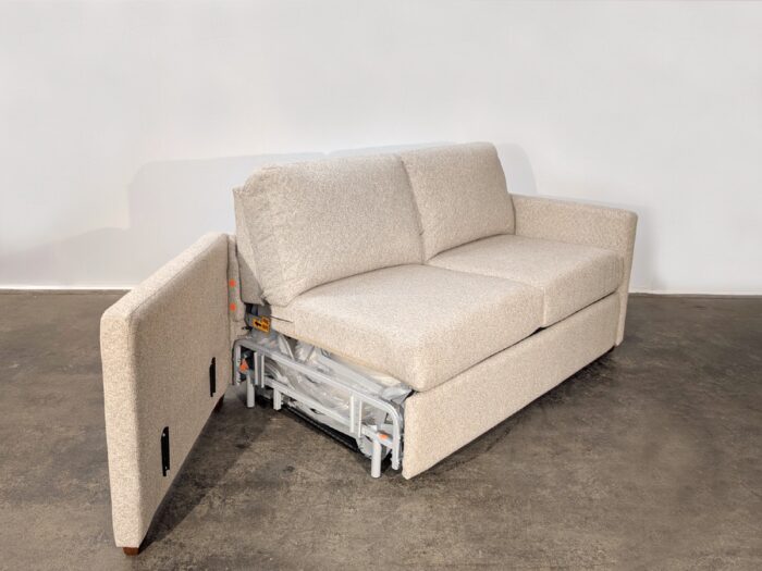 Lachlan-5 Double Sofa Bed - Kudo Sand - Image 8