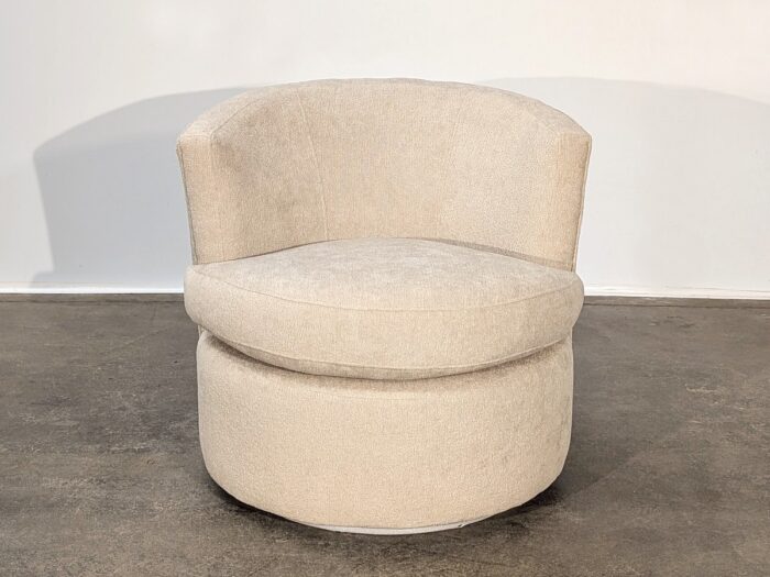 Anya Swivel Chair - Milo Fawn