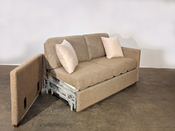 Lachlan-5 Double Sofa Bed - Hightec Umber - Image 8