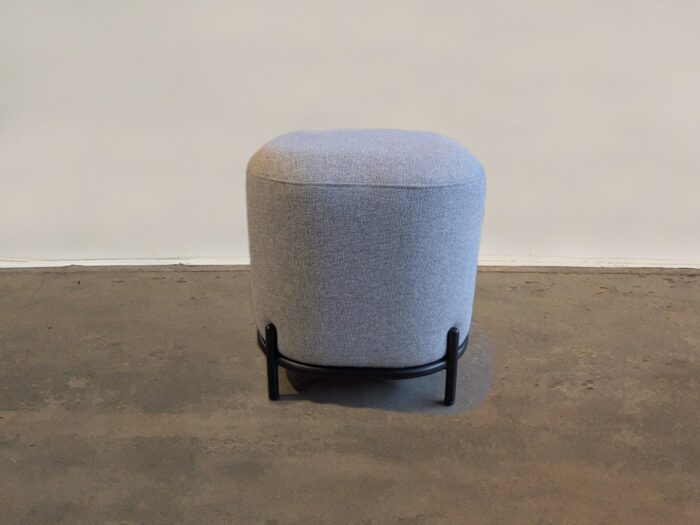 Pender Fabric Stool- Gray