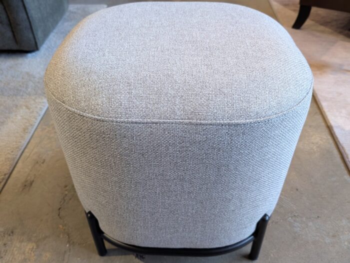 Pender Fabric Stool- Gray - Image 2