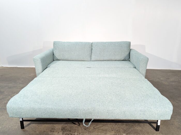 Movie Night Queen Sofa Bed - Mondavi Aqua - Image 2