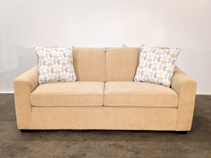 1048 Double Sofa Bed - Heavenly Wheat
