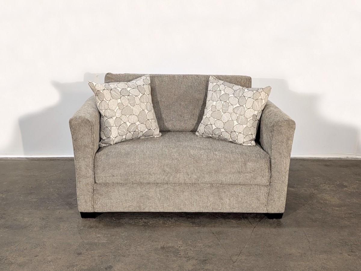 Movie Night Twin Sofa Bed - Strutura Pewter