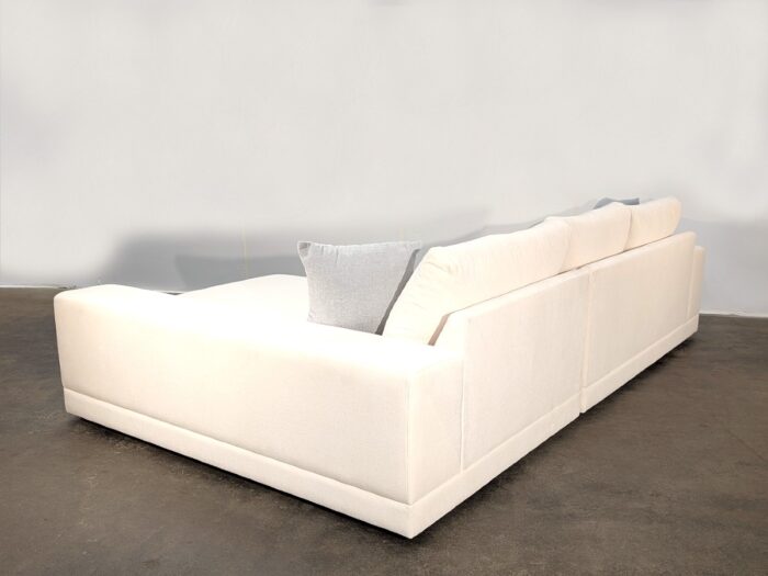 Polo Sectional RHF Chaise - Nirvana Chalk - Image 2
