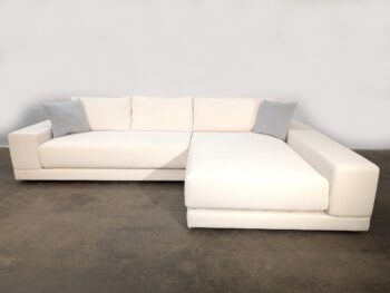 Polo Sectional RHF Chaise - Nirvana Chalk