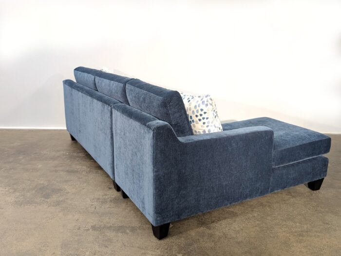 Mesa Sectional LHF Chaise - Kenley Indigo - Image 2