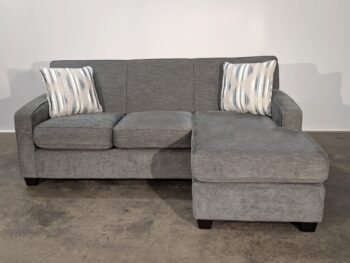 Trent Sofa w/ Bumper – Zoom Graphite