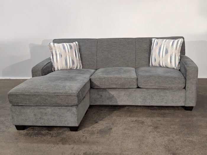 Trent Sofa w/ Bumper – Zoom Graphite - Image 2