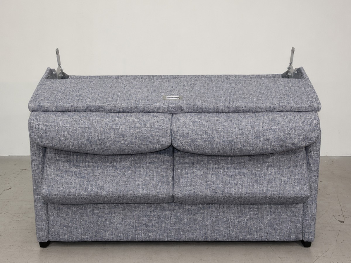 Lachlan-5 Double Sofa Bed - Fortress Navy - Image 4