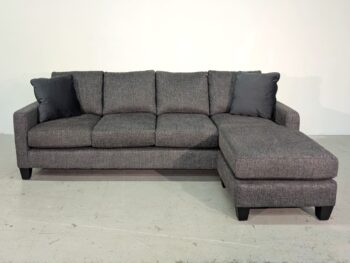 Mesa 4 Seats Sofa-Sectional w/Bumper – Giovanna Pewter