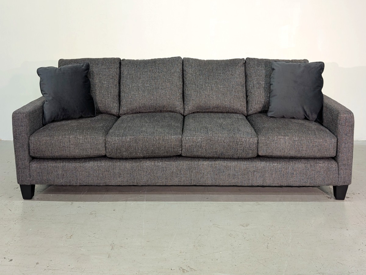 Mesa 4 Seats Sofa-Sectional w/Bumper – Giovanna Pewter - Image 3