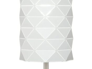 White Metal Shade - Table Lamp