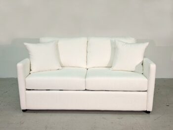 Lachlan-5 Double Sofa Bed - Delicate Ivory