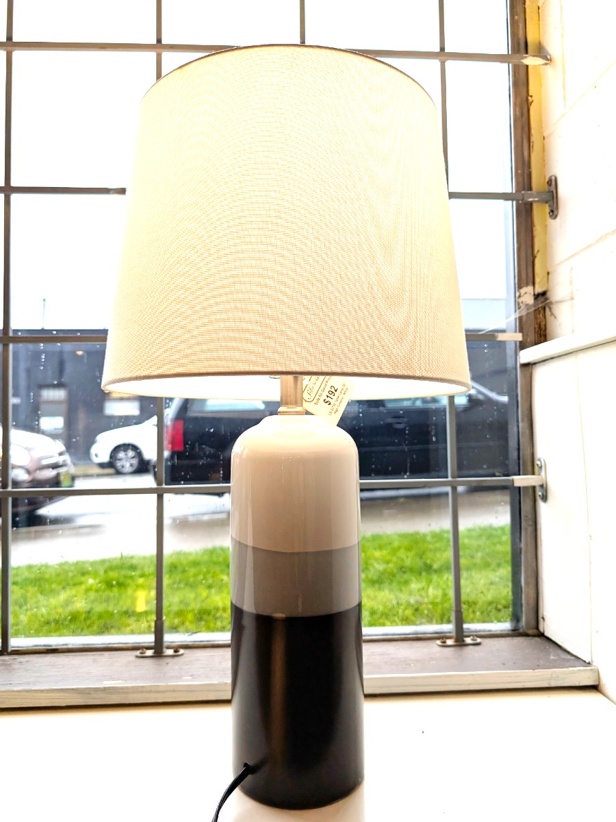 White Ceramic Base - Table Lamp - Image 3