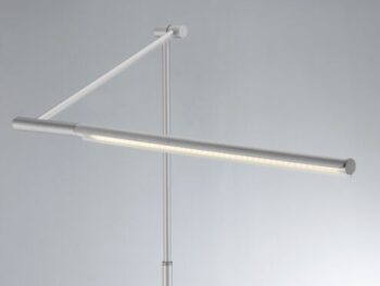 Silver LED - Adjustable Touch - Floor Lamp