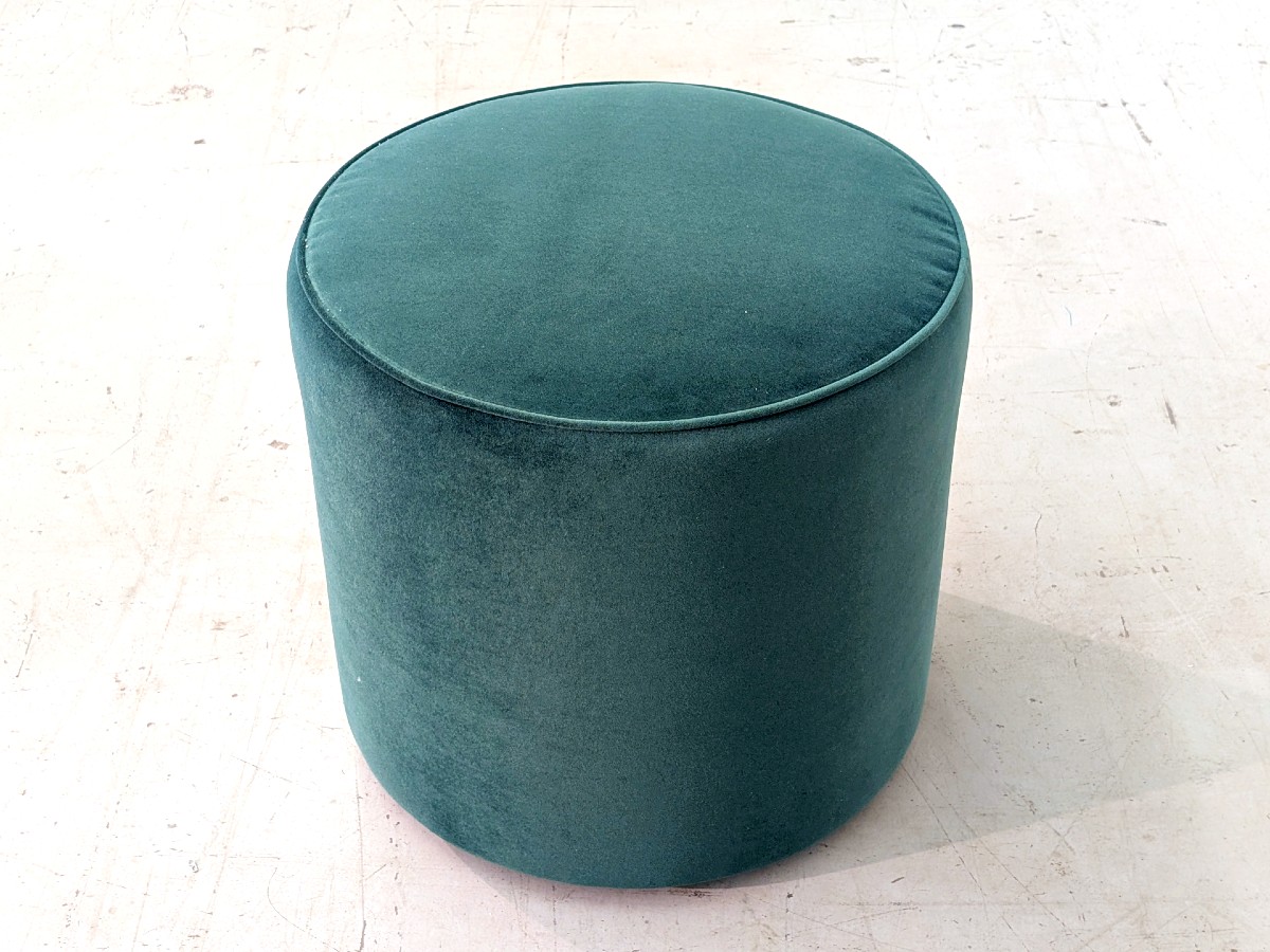 Huff Ottoman- Fomo Emerald - Image 2