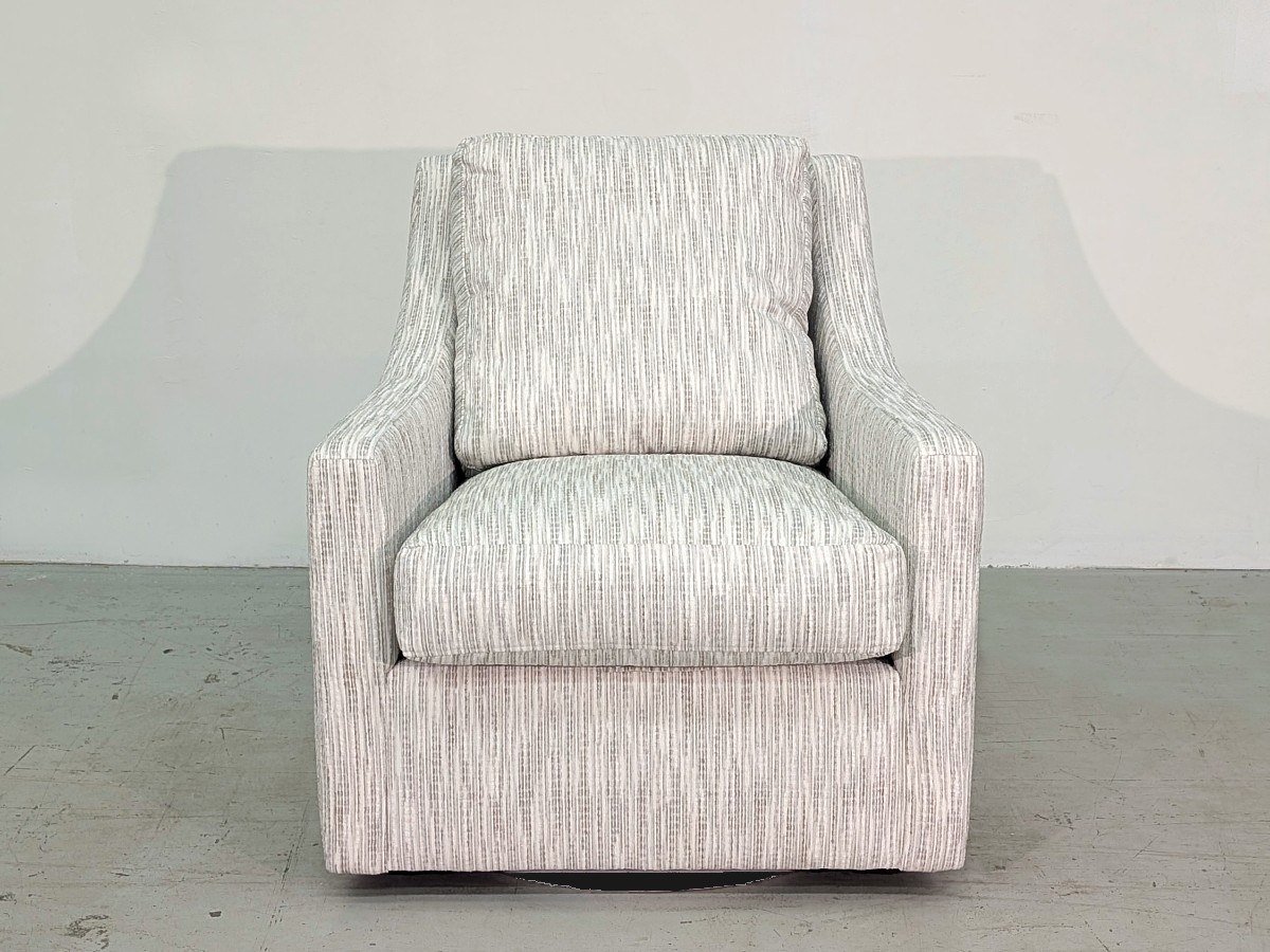 Jude Chair - Salinger Nickel- Premium Fabric P1