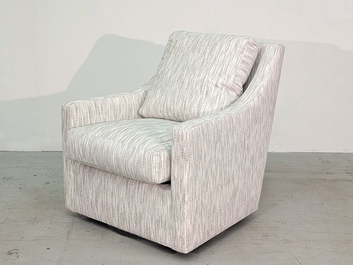 Jude Chair - Salinger Nickel- Premium Fabric P1 - Image 2