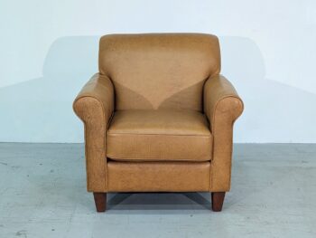 Langford Chair - Horseshoe Cognac Leather